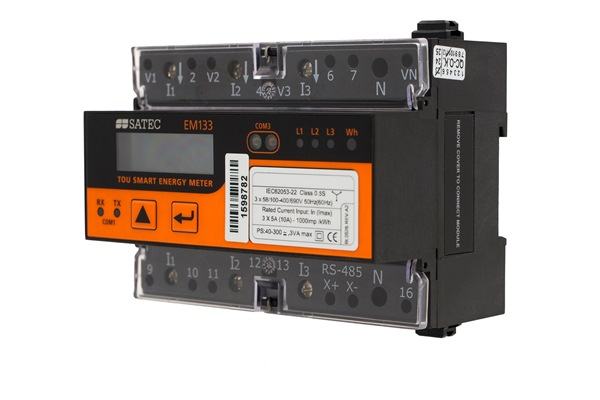 EM133 Power Meter | DIN-Rail Energy Meter - SATEC